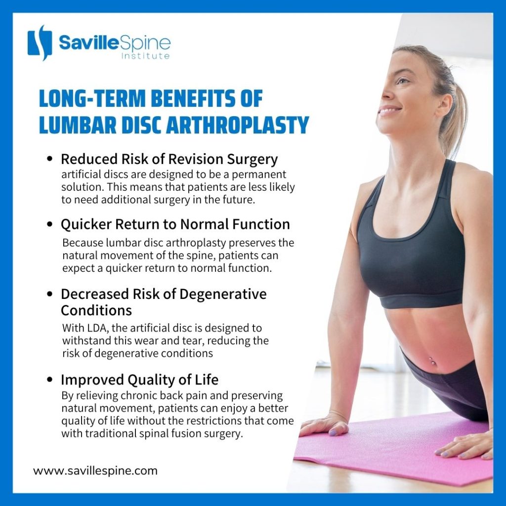 The Long-Term Benefits of Lumbar Disc Arthroplasty: What the Research Shows
