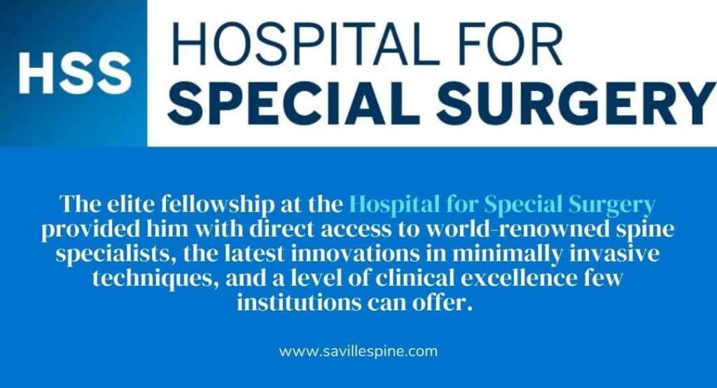 Saville Spine Institute (Square) - Meet Dr. Philip Saville, MD B Dr. Saville | Hospital for Special Surgery
