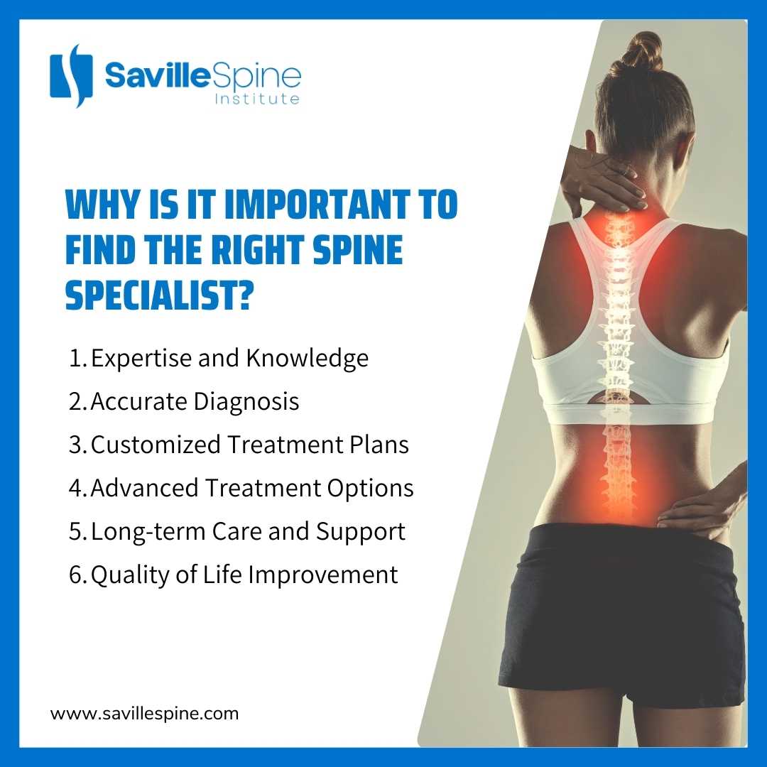 The Importance of Finding the Right Spine Specialist for You