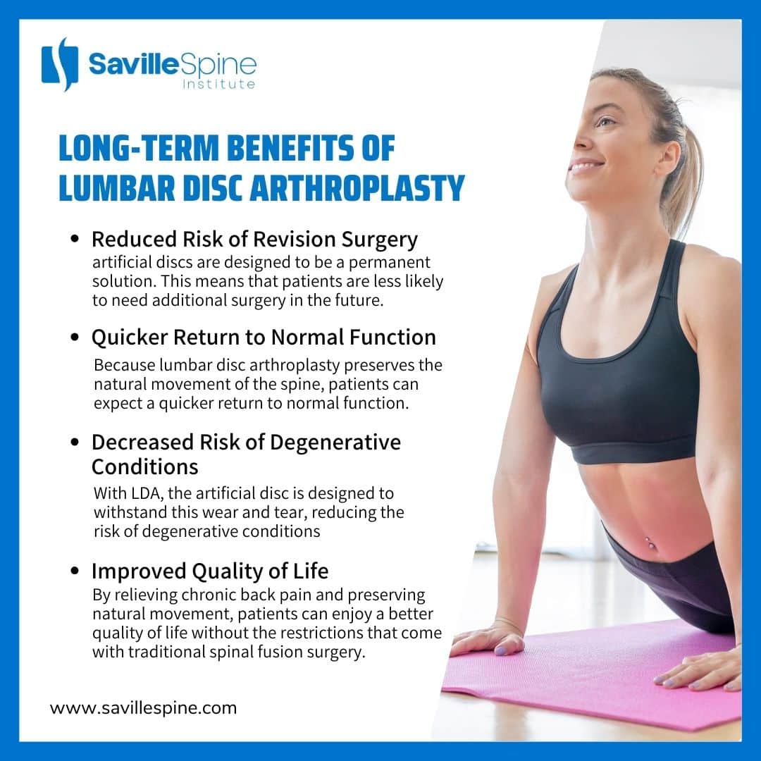 The Long-Term Benefits of Lumbar Disc Arthroplasty: What the Research Shows